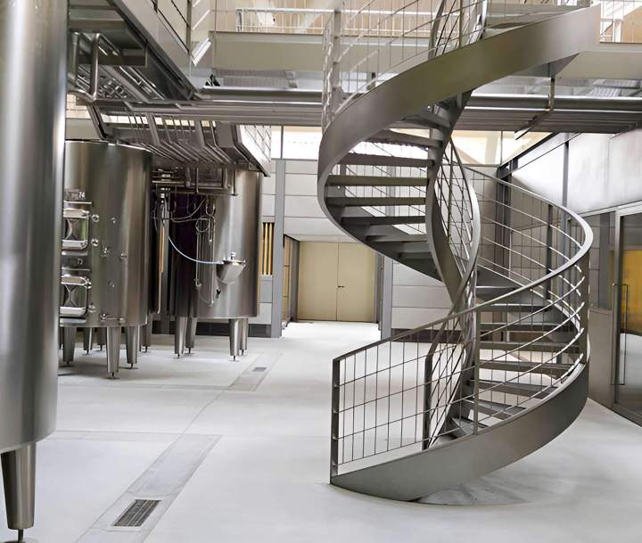 Stainless Steel Staircase Design Blainville
