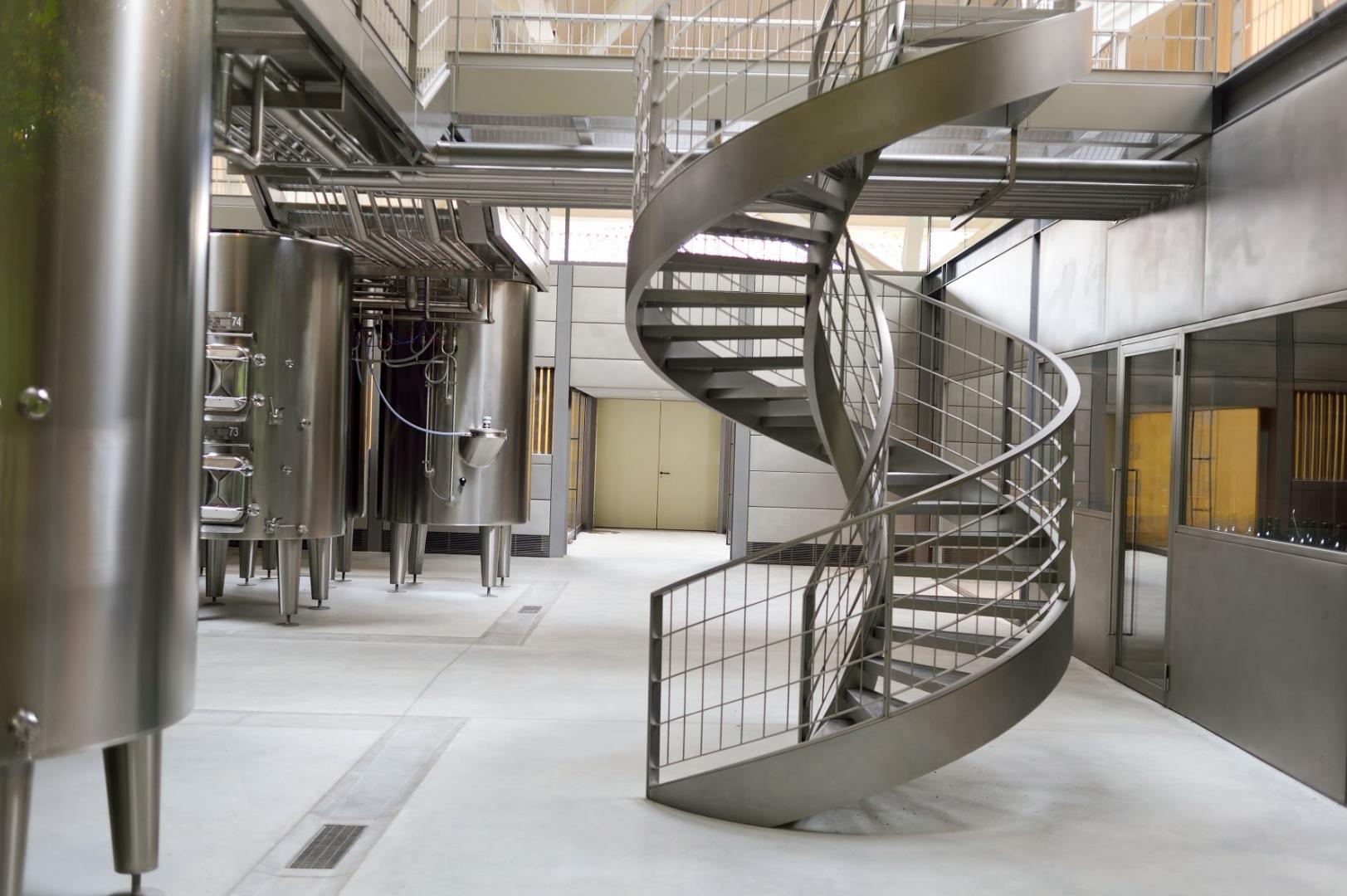 Mezzanine Escalier Acier Inoxydable Montréal